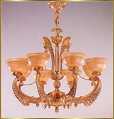 Alabaster Chandeliers Model: RL 1536-82